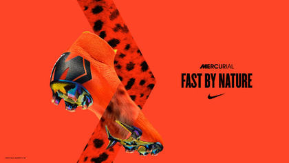 Pomarańczowo-czarne buty piłkarskie Nike Mercurial Superfly Academy MG AH7337-810 JR