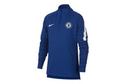 Bluza treningowa Nike Chelsea Dry Squad JR 920169-495 niebieska