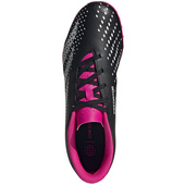 Czarno-różowe buty turfy Adidas Predator Accuracy.4 GW4647