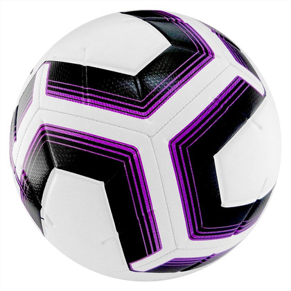 Biało-fioletowa piłka Nike Strike Team IMS SC3535-100 r5