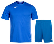 Niebieski strój sportowy na WF Joma Combi Nobel 100052.700 + 100053.700 r2xs