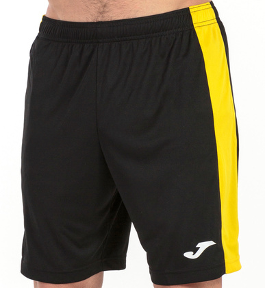 Czarno-żółte spodenki Joma Maxi 101657.109 - Junior
