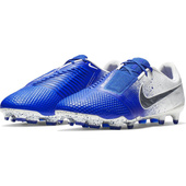 Biało-niebieskie buty piłkarskie korki Nike Phantom Venom Elite FG AO7540-104