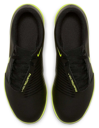 Czarno-Zielone buty piłkarskie na halę Nike Phantom Venom Club IC JR AO0399-007