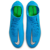 Niebieskie buty piłkarskie korki Nike Phantom GT Academy DF FG/MG CW6667-400