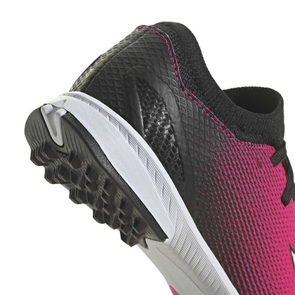 Różowo-czarne buty turfy Adidas X Speedportal.3 GZ2465 - Junior