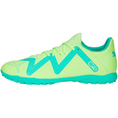 Seledynowo-turkusowe buty turfy Puma Future Play TT 107191 03