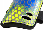 Niebiesko-żółte ochraniacze nagolenniki piłkarskie Select Shin Guards