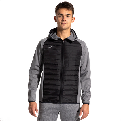 Szaro-czarna kurtka softshell Joma Berna III 103791.281