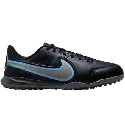 Czarne buty piłkarskie turfy Nike Tiempo Legend 9 Academy DA1328 004