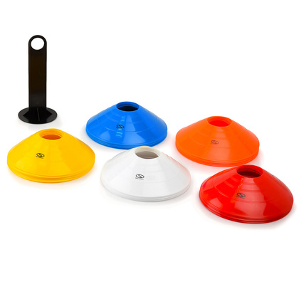 Kolorowe pachołki talerzyki stożkowe 50szt. TT50-19MULTI