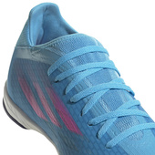 Niebiesko-granatowe buty turfy Adidas X Speedflow.3 GW7508