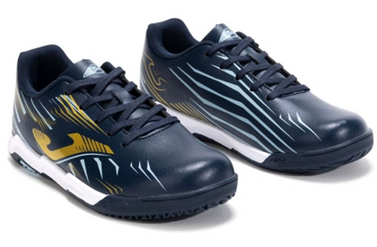 Granatowo-złote buty piłkarskie Joma Propulsion 2503 PRJW2503IN - Junior