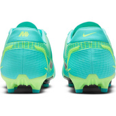 Zielono-miętowe buty piłkarskie korki Nike Mercurial Vapor 14 Academy FG/MG CV0811 403 - Junior