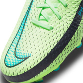 Seledynowe buty piłkarskie Nike Phantom GT Academy FG/MG CW6694 303 - Junior