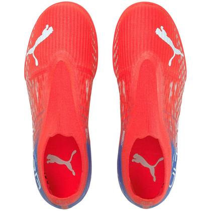 Czerwono-niebieskie buty halówki Puma Ultra 3.3 IT 106591 01 - Junior
