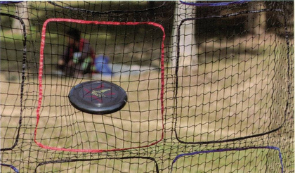 Siatka do rzutów frisbee X-COM TARGET 9