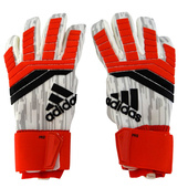 Rękawice bramkarskie Adidas Predator Pro CF1352 biało-czerwone 