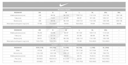 Czarny strój sportowy na WF Nike Park BV6708-010 + BV6855-010