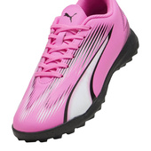 Różowe buty piłkarskie Puma Ultra Play TT 107779 01 - Junior