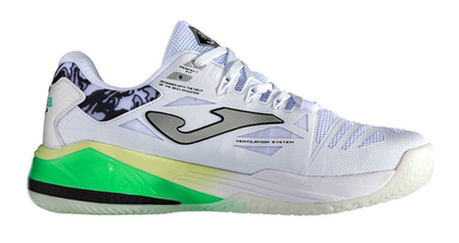 Biało-zielone buty Joma Spin Men 2502 TSPINW2502OM