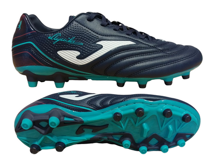 Granatowo-turkusowe buty piłkarskie Joma Aguila Cup 2503 AGUW2503