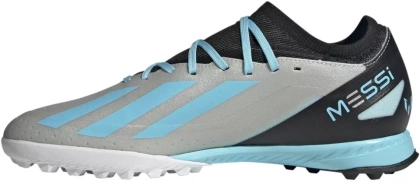 Szaro-błękitne buty turfy Adidas X Crazyfast Messi.3 IE4073
