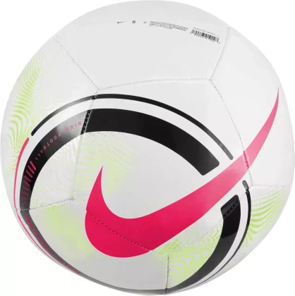 Biała piłka nożna Nike Phantom Soccer Ball CQ7420-100