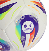 Biało-fioletowa piłka nożna Adidas Ekstraklasa Training JY1298