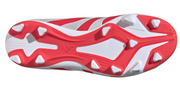 Czerwono-białe buty piłkarskie Adidas Predator Club ID3813 - Junior