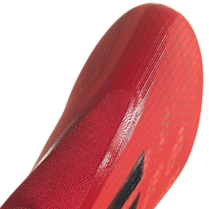 Czerwono-białe buty piłkarskie korki Adidas X Speedflow.3 LL FG FY3271