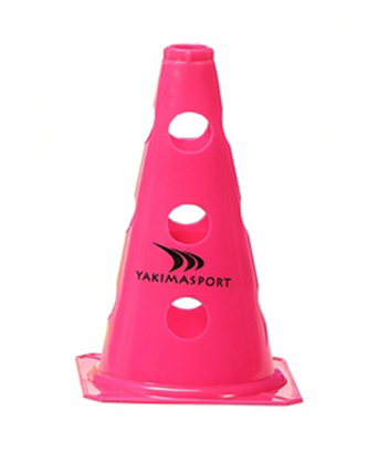 Różowy pachołek z otworami 23 cm Yakimasport 100623