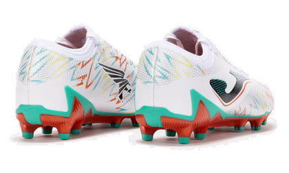 Biało-czerwone buty piłkarskie Joma Striker 2502 STRIS2502FG