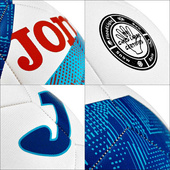 Biała piłka nożna Joma Challenge r5