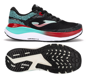 Czarno-turkusowe buty do biegania Joma FENIX 2501 RFENIS2501