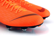 Pomarańczowo-czarne buty piłkarskie Nike Mercurial Superfly Academy SG-PRO AH7364-810