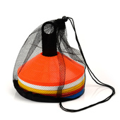 Kolorowe pachołki talerzyki stożkowe 50szt. TT50-19MULTI