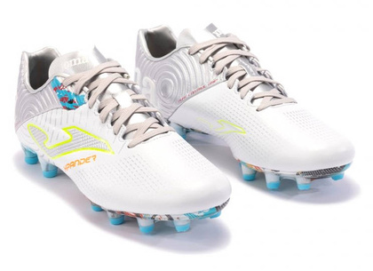 Biało-srebrne buty piłakrskie Joma Xpander 2332 XPAS2332FG