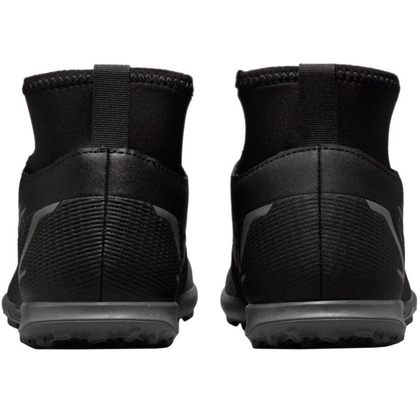 Czarno-szare buty piłkarskie turfy Nike Mercurial Superfly Club 8 CV0795 004 - Junior