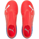 Czerwono-niebieskie buty halówki Puma Ultra 3.3 IT 106591 01 - Junior