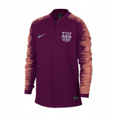 Bluza treningowa Nike FC Barcelona Anthem junior 894412-669 bordowa