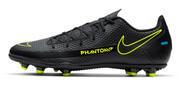 Czarne buty piłkarskie korki Nike Phantom GT Club FG/MG CK8479-090 - junior