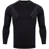 Czarny komplet termoaktywny męski Alpinus Baselayer Active GT43257