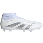 Białe buty piłkarskie Adidas Predator League LL FG IG7767