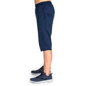 Granatowe spodnie treningowe 3/4 Joma Capri Fleece Bermudy 101101.331 - Junior