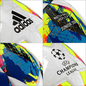 Biała piłka Adidas Finale 19 Junior 350g DY2550 r5