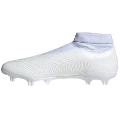 Białe buty piłkarskie Adidas Predator League LL FG IG7767