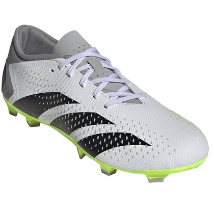 Biało-seledynowe buty piłkarskie Adidas Predator Accuracy.3 L FG GZ0014