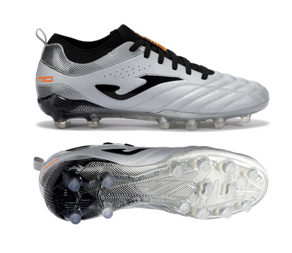 Srebrne buty piłkarskie Joma NUMERO-10 2512 N10W2512FG