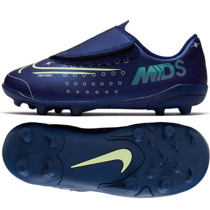 Granatowe buty piłkarskie korki Nike Mercurial Vapor 13 Club MDS MG CJ1149-401 - Junior
